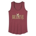 thumbnail image 1 of Tinker Bell - Believe  - Ladies Racerback Tank, 1 of 5
