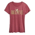 thumbnail image 1 of Tinker Bell - Believe  - Ladies Short Sleeve Classic Fit Tee, 1 of 5