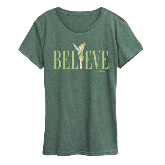 Tinker Bell - Believe - Ladies Short Sleeve Classic Fit Tee