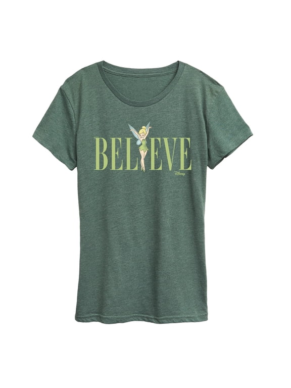 - Believe Women's Short Sleeve Graphic T-Shirt