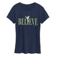 thumbnail image 1 of Tinker Bell - Believe  - Ladies Short Sleeve Classic Fit Tee, 1 of 5