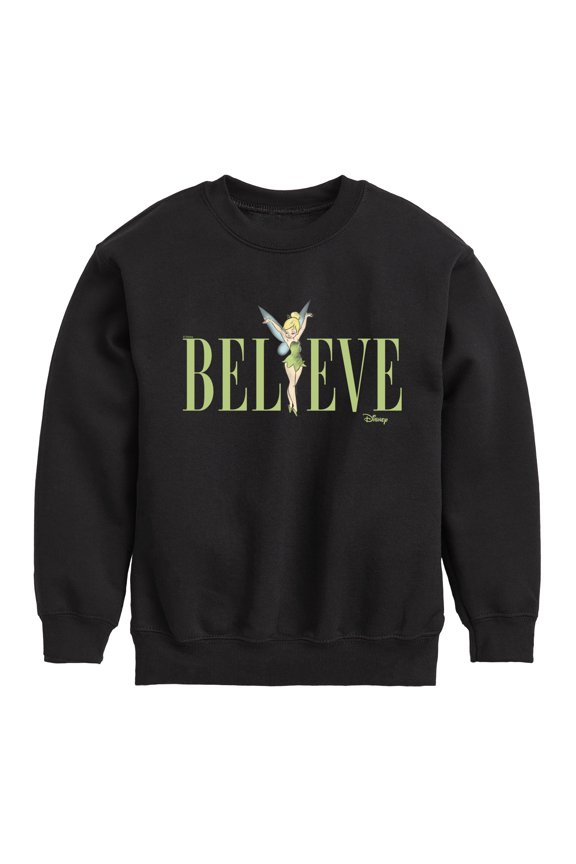 - Believe - Toddler And Youth Crewneck Fleece Sweatshirt