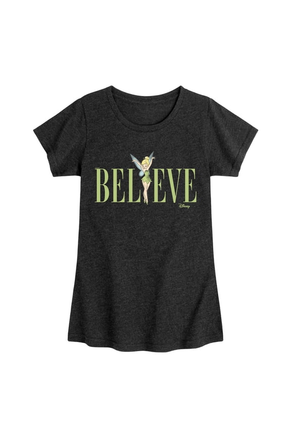 - Believe - Toddler And Youth Girls Short Sleeve Graphic T-Shirt