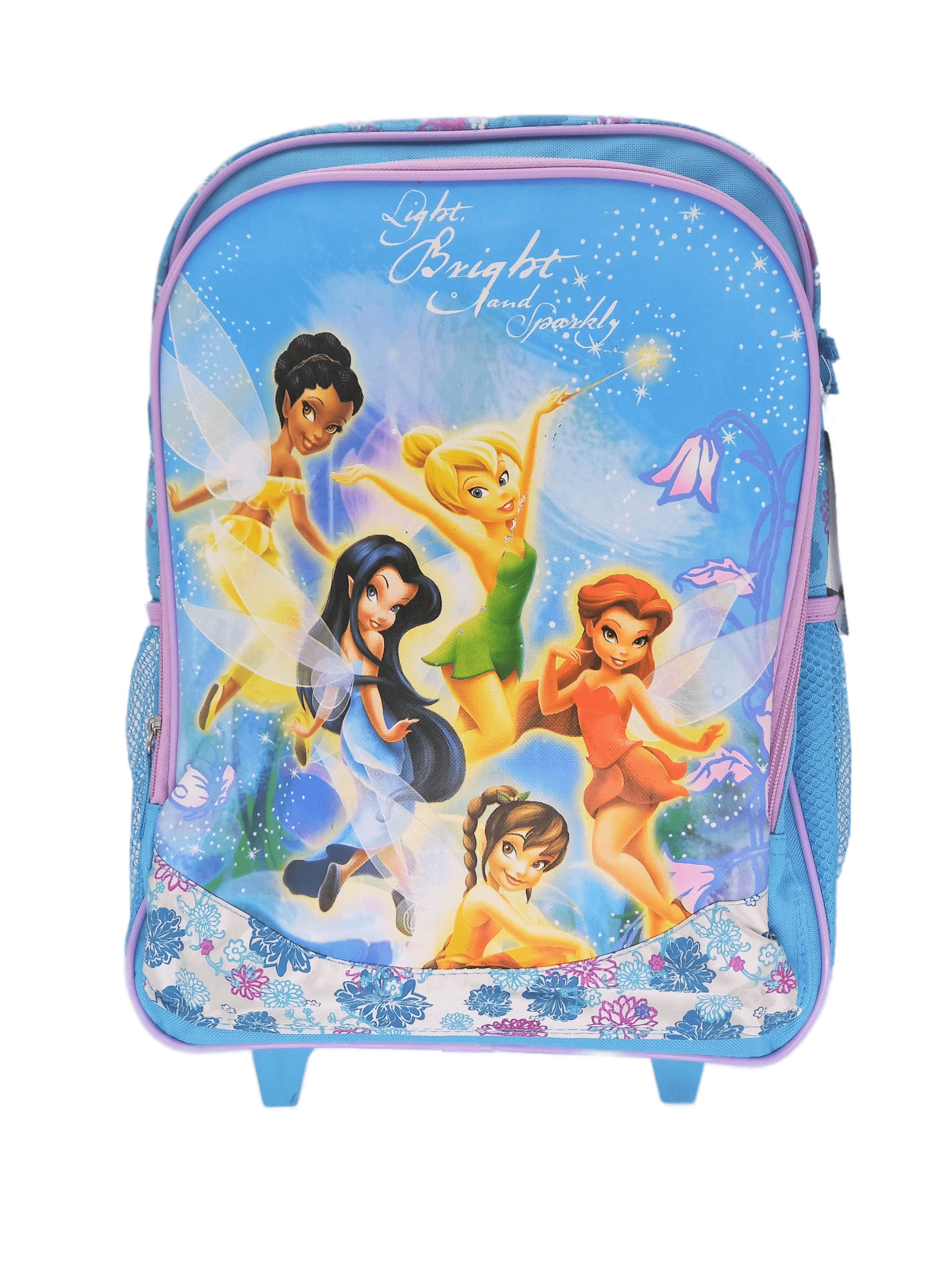 Tinker Bell - Blue Fairies - 14" Rolling Backpack
