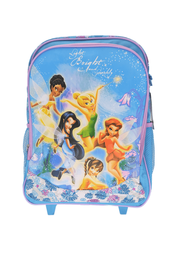 - Blue Fairies - 14" Rolling Backpack