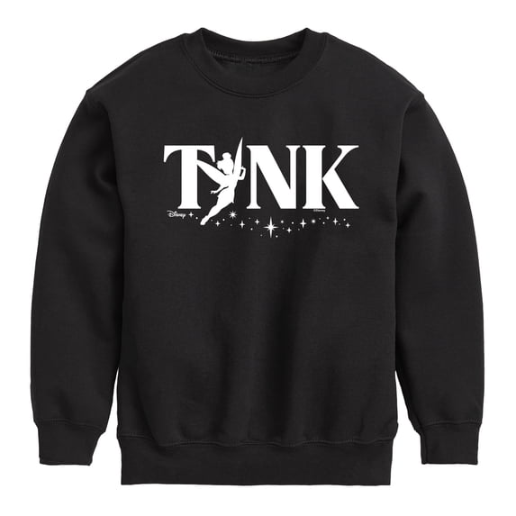 Tinker Bell - Boys' Graphic Long Sleeve Fleece Sweatshirt