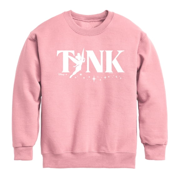 Tinker Bell - Boys' Graphic Long Sleeve Fleece Sweatshirt