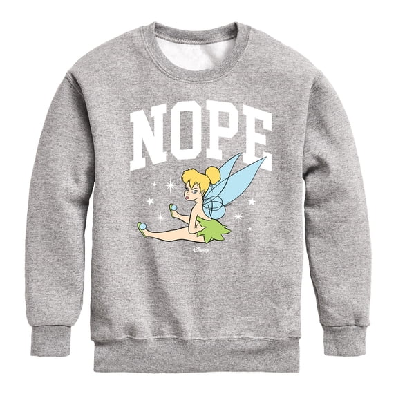 Tinker Bell - Boys' Graphic Long Sleeve Fleece Sweatshirt