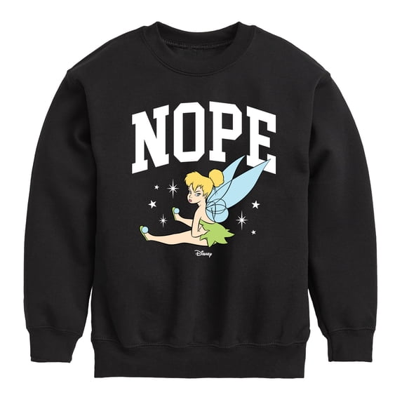 Tinker Bell - Boys' Graphic Long Sleeve Fleece Sweatshirt