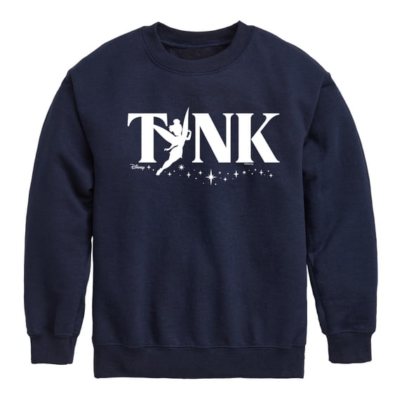Tinker Bell - Boys' Graphic Long Sleeve Fleece Sweatshirt