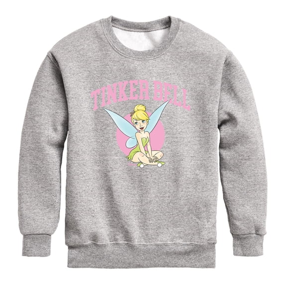 Tinker Bell - Collegiate Boys' Graphic Long Sleeve Fleece Sweatshirt