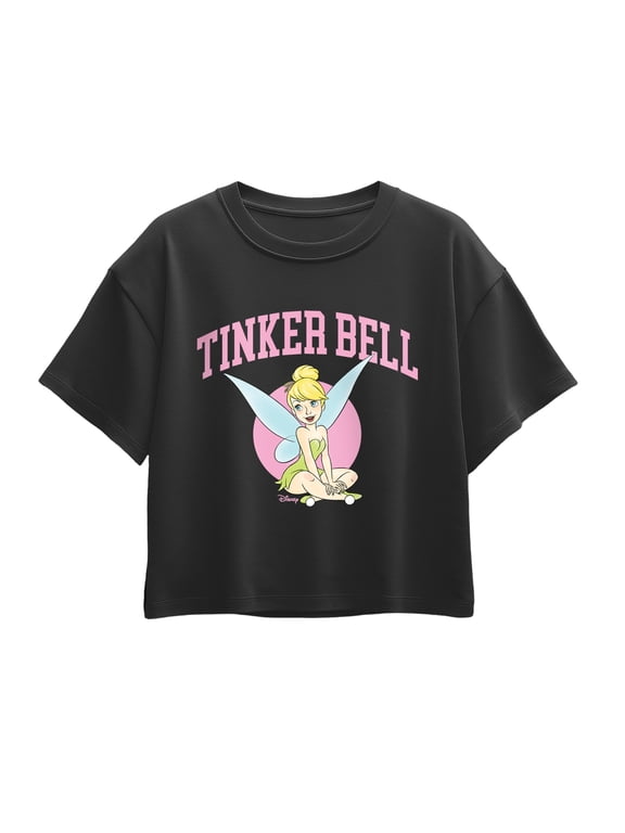 - Collegiate Girls' Short Sleeve Boxy Graphic T-Shirt