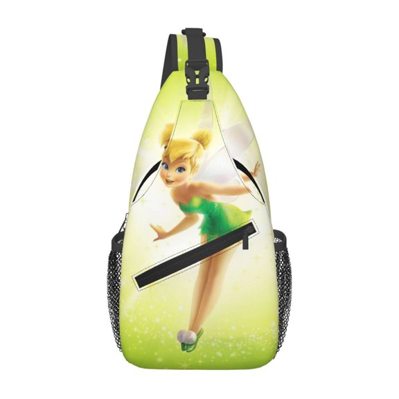 Tinker Bel Crossbody Sling Backpack for Women Men Gifts Sling Bag