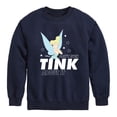 thumbnail image 1 of Tinker Bell - Don't Even Tink About It  - Toddler And Youth Crewneck Fleece Sweatshirt, 1 of 5