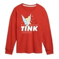 thumbnail image 1 of Tinker Bell - Don't Even Tink About It  - Toddler And Youth Long Sleeve Graphic T-Shirt, 1 of 5