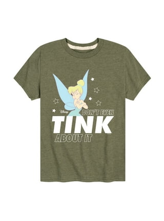 Tinkerbell Kids Island Adventures Graphic T-Shirt, Black, XSmall, Cotton