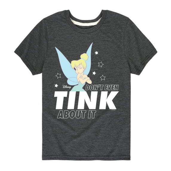 Tinker Bell - Don't Even Tink About It - Toddler And Youth Short Sleeve Graphic T-Shirt
