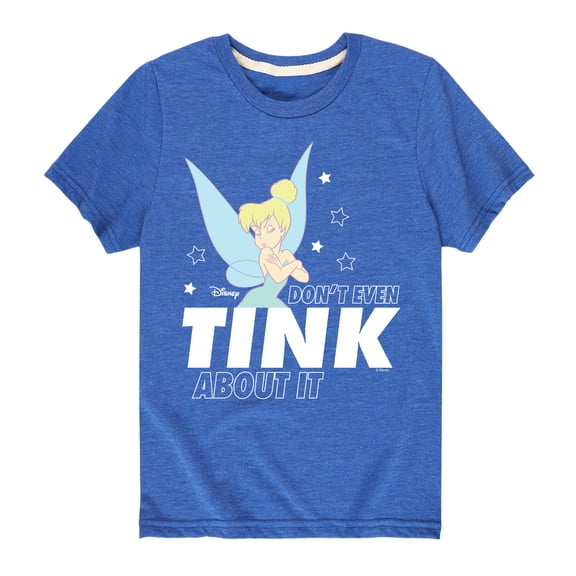 Tinker Bell - Don't Even Tink About It - Toddler And Youth Short Sleeve Graphic T-Shirt