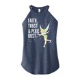 thumbnail image 1 of Tinker Bell - Faith Trust Pixie Dust - Juniors High Neck Tank Top, 1 of 5