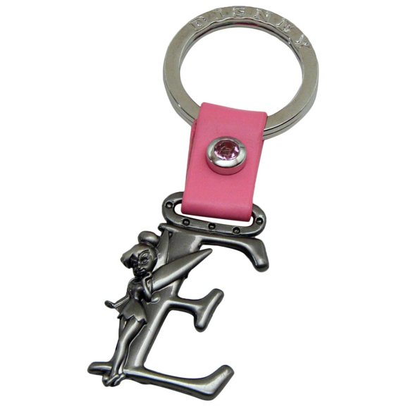 Tinker Bell Letter E Pewter Key Chain