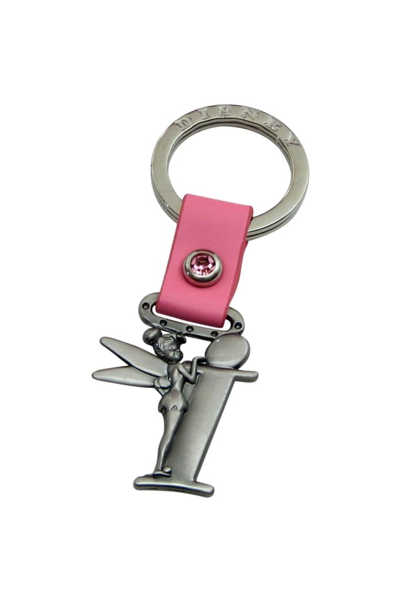 Tinker Bell Letter I Pewter Key Chain