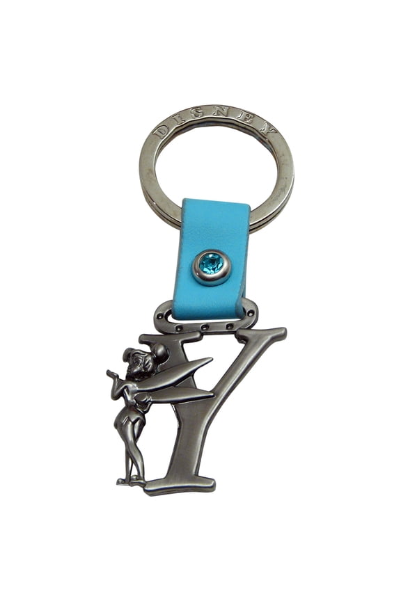 Tinker Bell Letter Y Pewter Key Chain