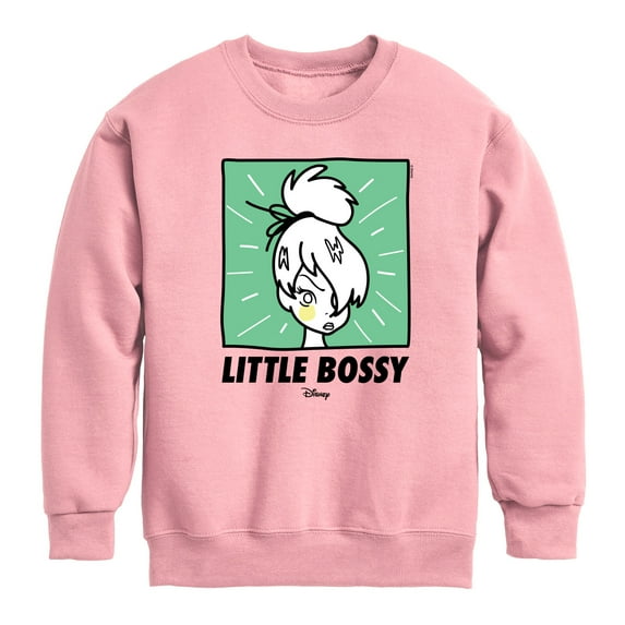 Tinker Bell - Little Bossy - Toddler And Youth Crewneck Fleece Sweatshirt