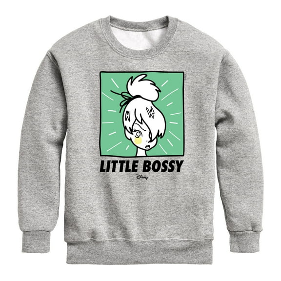 Tinker Bell - Little Bossy  - Toddler And Youth Crewneck Fleece Sweatshirt