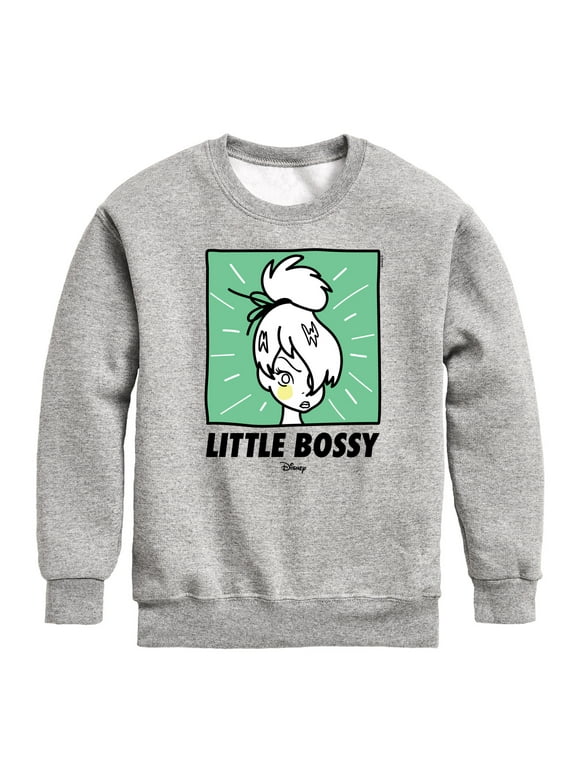 Tinker Bell - Little Bossy  - Toddler And Youth Crewneck Fleece Sweatshirt