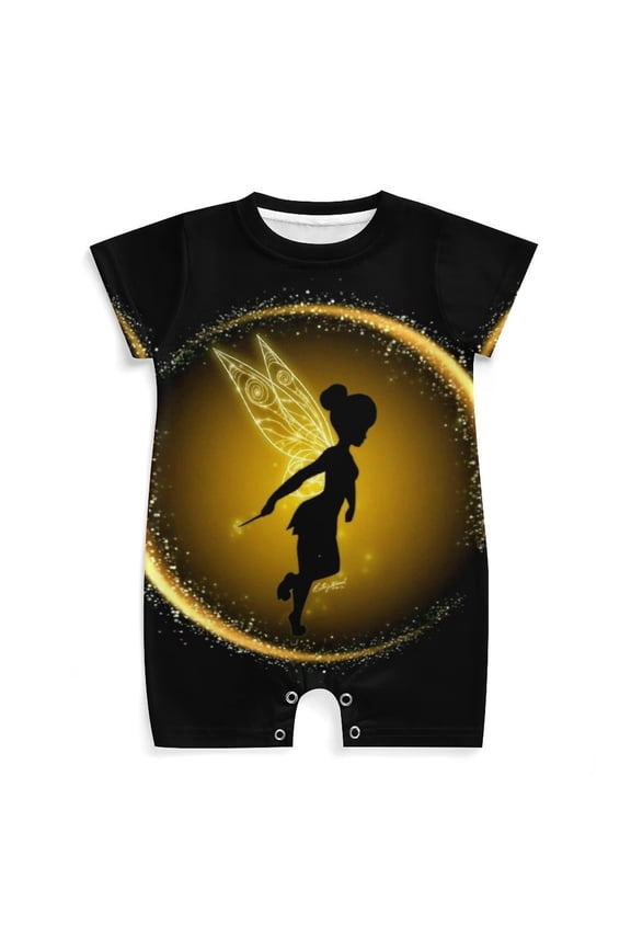 Tinker Bel Newborn Baby Romper Clothing Infant Summer Baby Climbing Clothes Outfit for Boys Girls