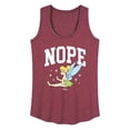 thumbnail image 1 of Tinker Bell - Nope Pouty Face - Women's Racerback Tank Top, 1 of 5