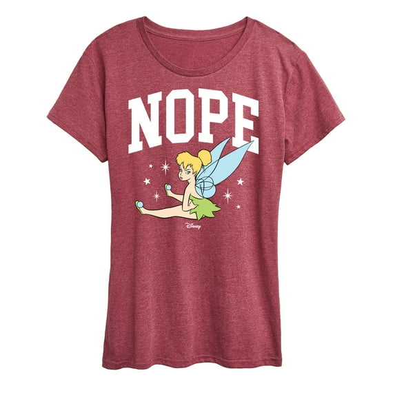 Tinker Bell - Nope Pouty Face - Women's Short Sleeve Graphic T-Shirt