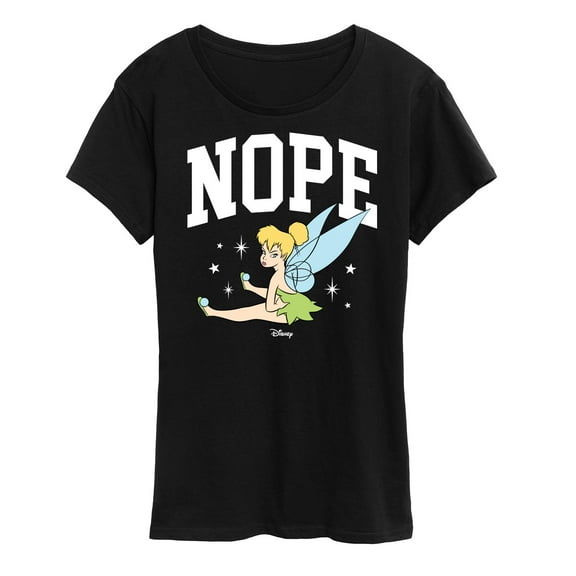 Tinker Bell - Nope Pouty Face - Women's Short Sleeve Graphic T-Shirt