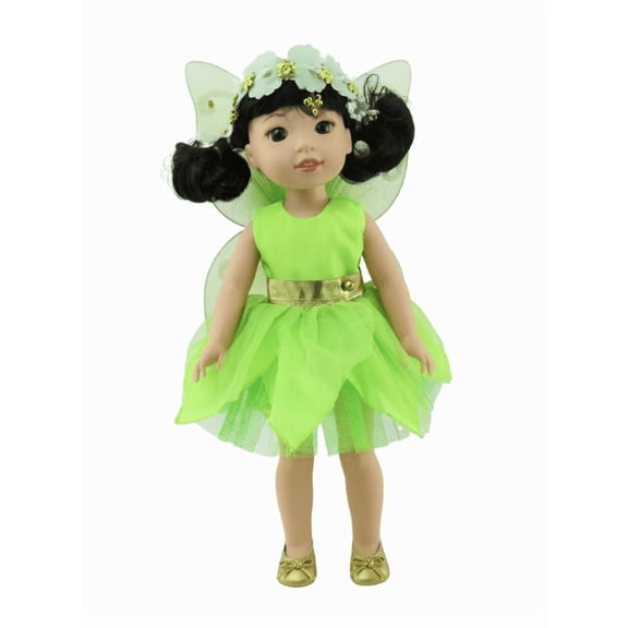 Tinker Bell Outfit For 14 Inch Dolls | American Fashion World