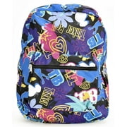 Tinker Bell Pattern Printed 16 Backpack