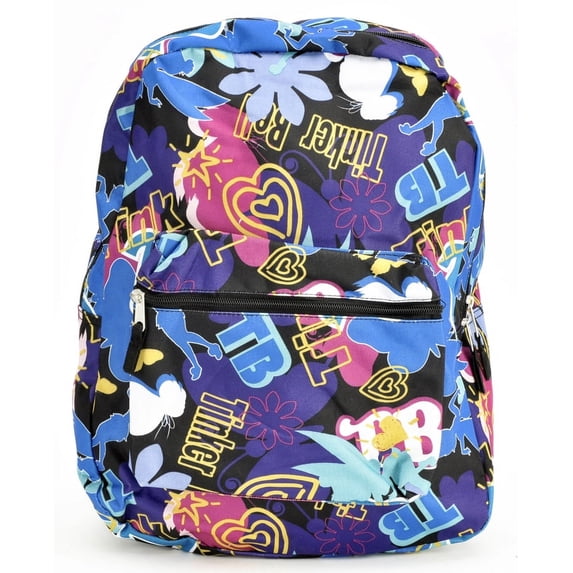 Tinker Bell Pattern Printed 16" Backpack
