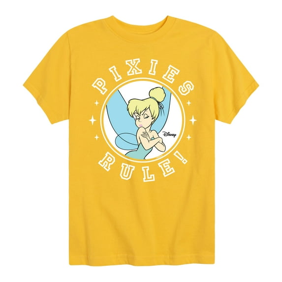 Tinker Bell - Pixies Rule - Toddler And Youth Short Sleeve Graphic T-Shirt