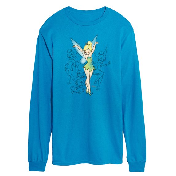 Tinker Bell Sketches - Men's Long Sleeve T-Shirt