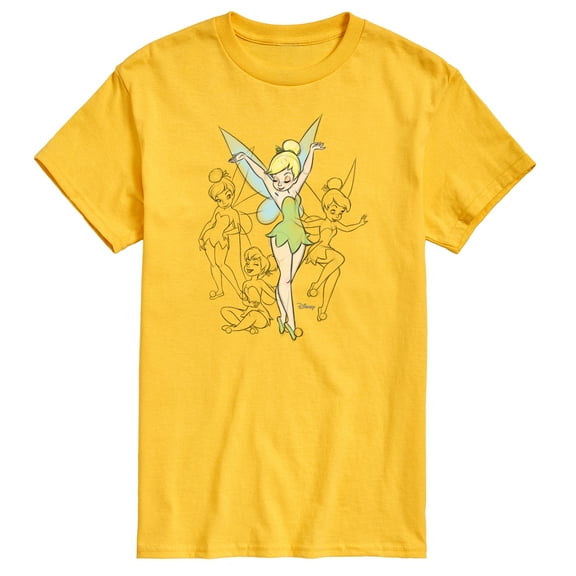 Tinker Bell Sketches - Men's Short Sleeve Graphic T-Shirt