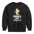 thumbnail image 1 of Tinker Bell - Small But Magical - Toddler And Youth Crewneck Fleece Sweatshirt, 1 of 5