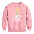 thumbnail image 1 of Tinker Bell - Small But Magical - Toddler And Youth Crewneck Fleece Sweatshirt, 1 of 4