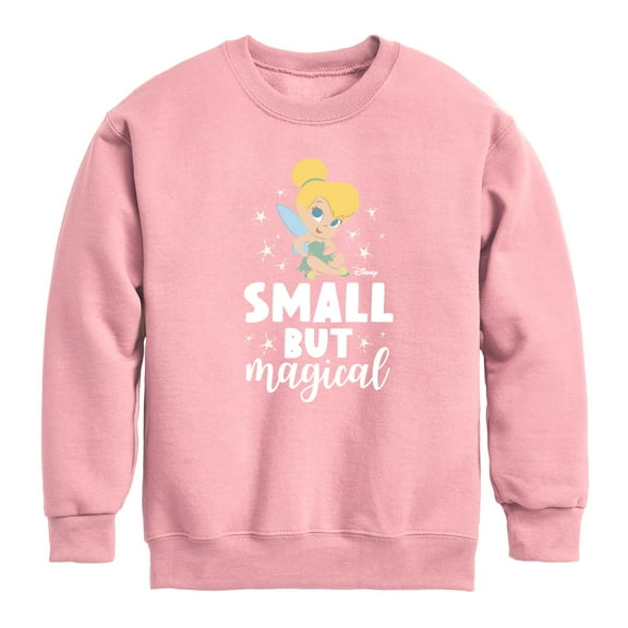 Tinker Bell - Small But Magical - Toddler And Youth Crewneck Fleece Sweatshirt