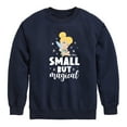 thumbnail image 1 of Tinker Bell - Small But Magical - Toddler And Youth Crewneck Fleece Sweatshirt, 1 of 5