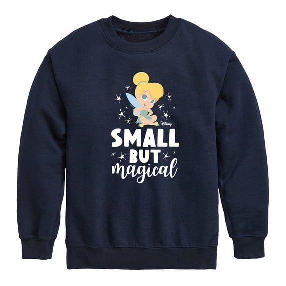 Tinker Bell - Small But Magical - Toddler And Youth Crewneck Fleece Sweatshirt