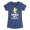 thumbnail image 1 of Tinker Bell - Small But Magical - Toddler And Youth Girls Short Sleeve Graphic T-Shirt, 1 of 5