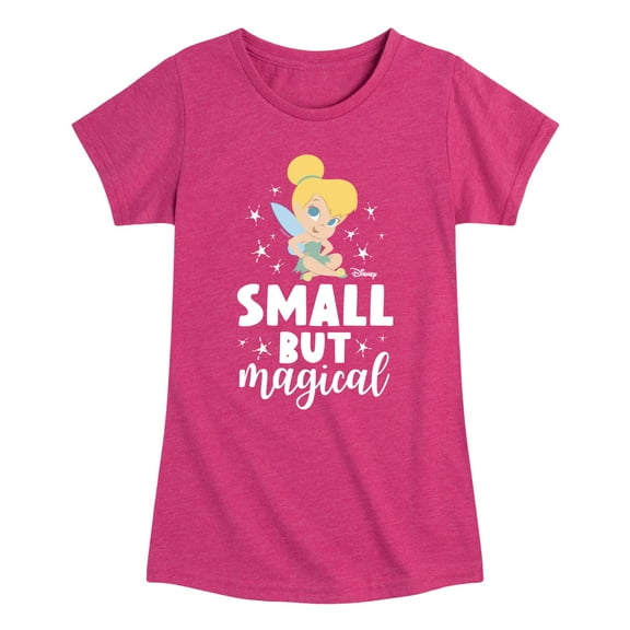 Tinker Bell - Small But Magical - Toddler And Youth Girls Short Sleeve Graphic T-Shirt