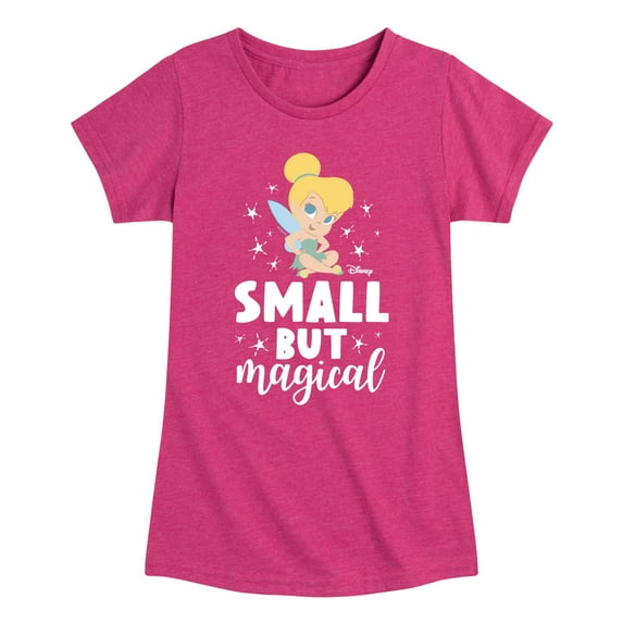 Tinker Bell - Small But Magical - Toddler And Youth Girls Short Sleeve Graphic T-Shirt