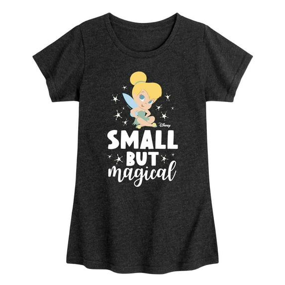 Tinker Bell - Small But Magical - Toddler And Youth Girls Short Sleeve Graphic T-Shirt