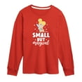 thumbnail image 1 of Tinker Bell - Small But Magical - Toddler And Youth Long Sleeve Graphic T-Shirt, 1 of 5