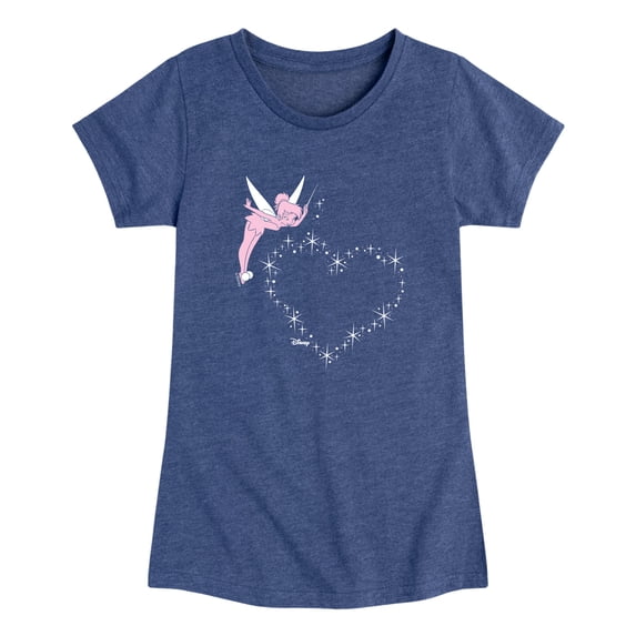 Tinker Bell - Sparkle Heart Toddler Girls' Toddler Short Sleeve Graphic T-Shirt